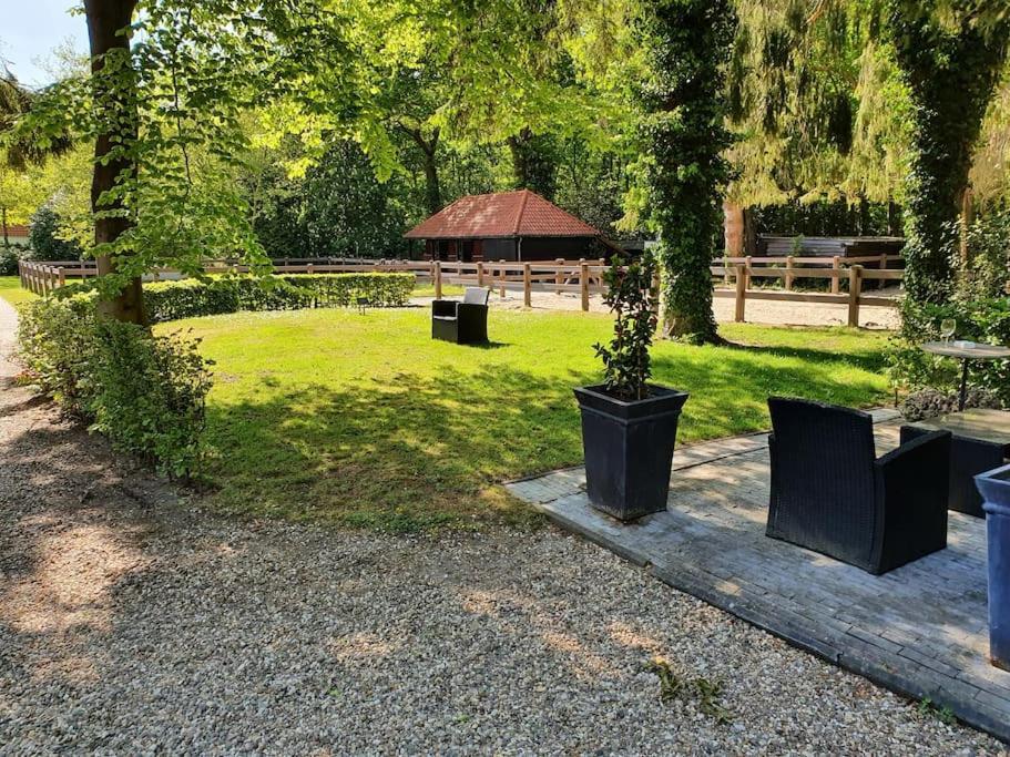 Midden In De Friese Bossen Op Landgoed Princenhof Oranjewoud Екстериор снимка